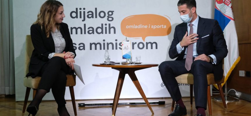 Youth dialogue with the Minister for Youth and Sports succesfully held