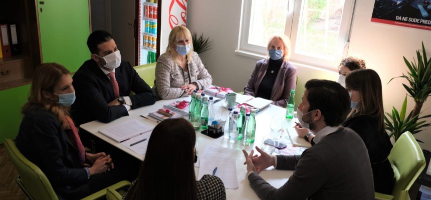 Meeting of the minister Udovičić and  KOMS: What awaits the Young in the coming period?