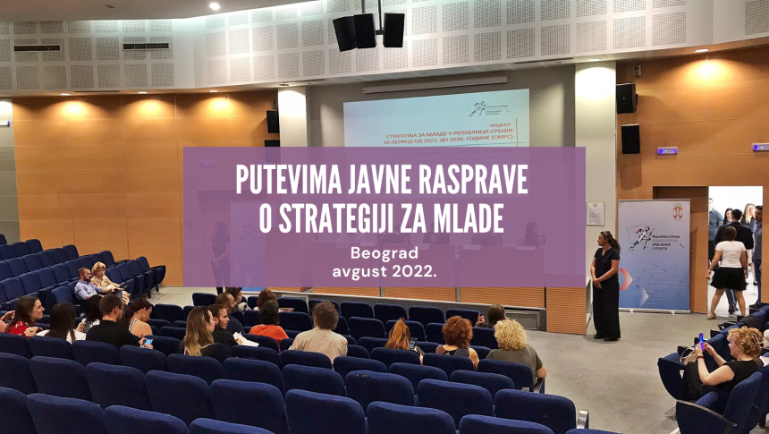 Vreli dan, Beograd i javna rasprava o Strategiji za mlade