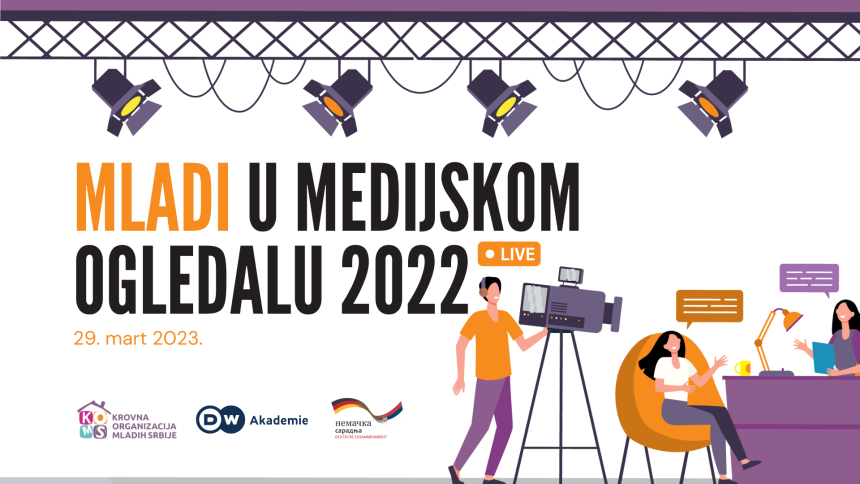 Održana konferencija Mladi u medijskom ogledalu: Kakva je bila slika mladih u medijima u 2022. godini?