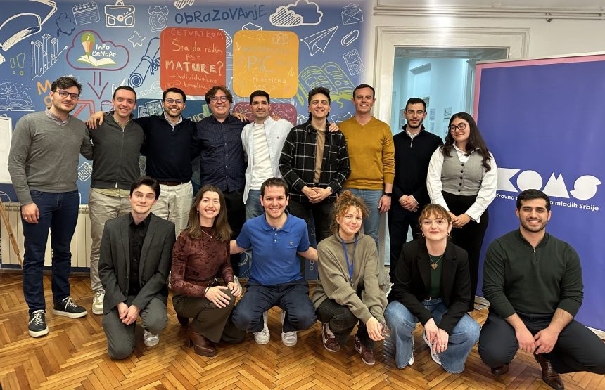 KOMS je ugostio predstavnike mladih iz zemalja južne Evrope KOMS je ugostio predstavnike mladih iz zemalja južne Evrope